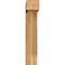 Ekena Millwork Traditional Block Rough Sawn Bracket w/ Offset Brace, Western Red Cedar, 8"W x 34"D x 42"H BKT0806X34X42TRA05RWR - alternate 3